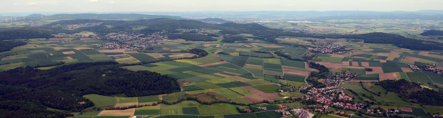 Niedenstein aus der Luft