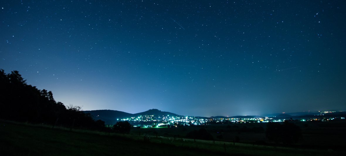 Niedenstein bei Nacht